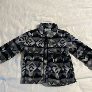 2T Columbia zip fleece
